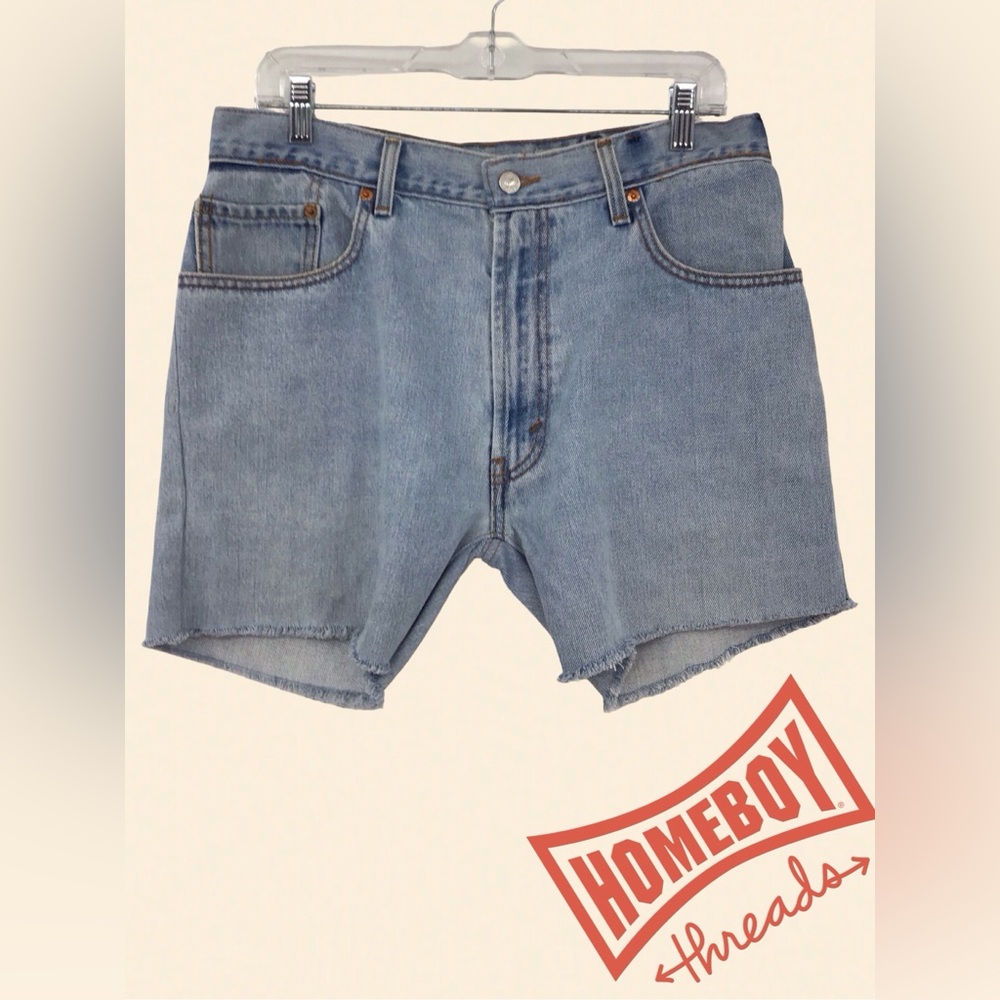 Levi's Light Blue Jean Shorts for Men